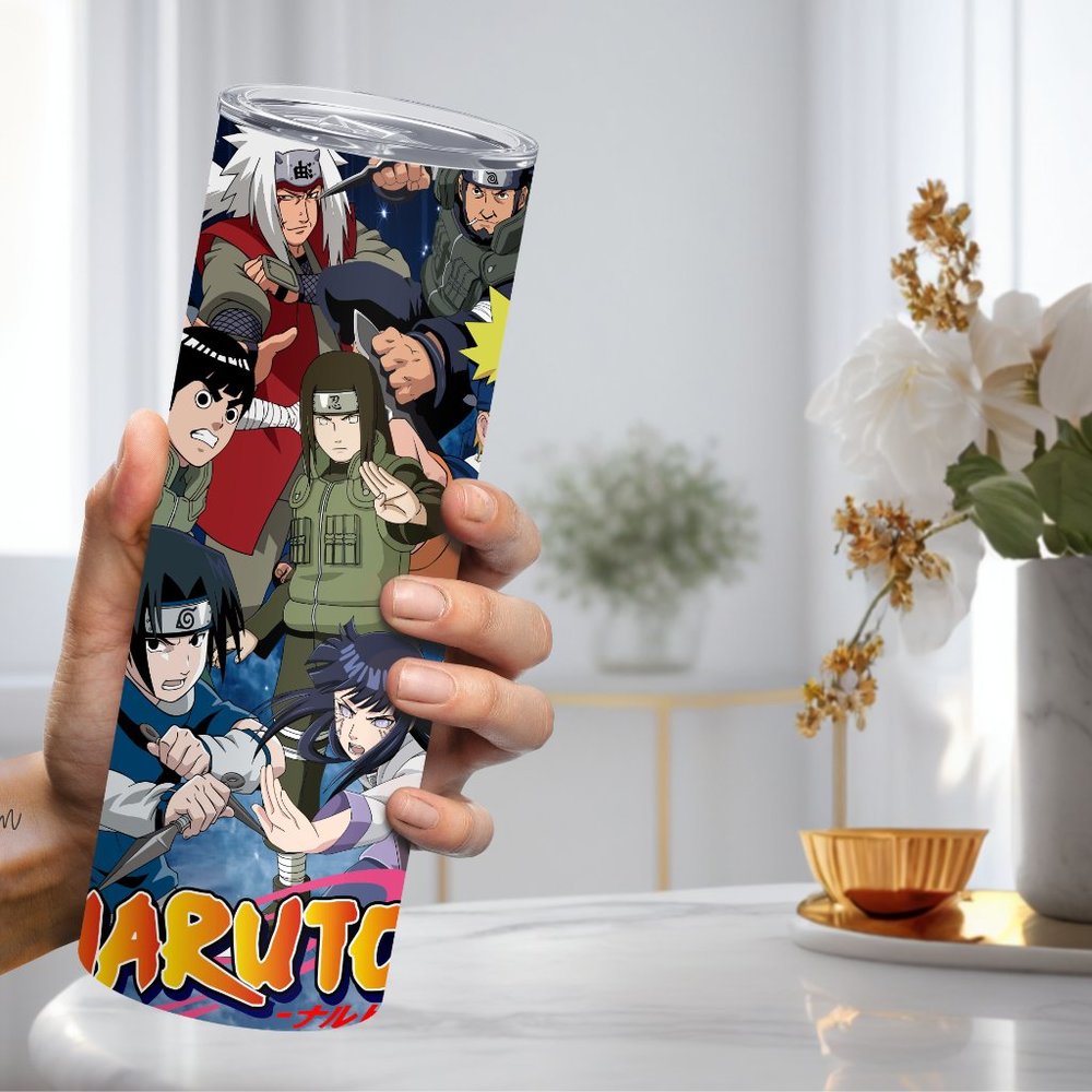 Naruto Tumbler, Anime Tummbler, Naruto Sublimation Tumbler, Naruto Cup Gifts